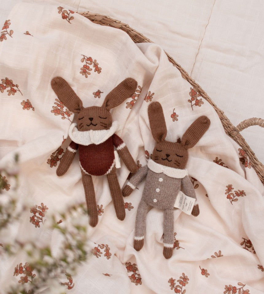 Wild Hand Doudou Rabbit Oatmeal Combination