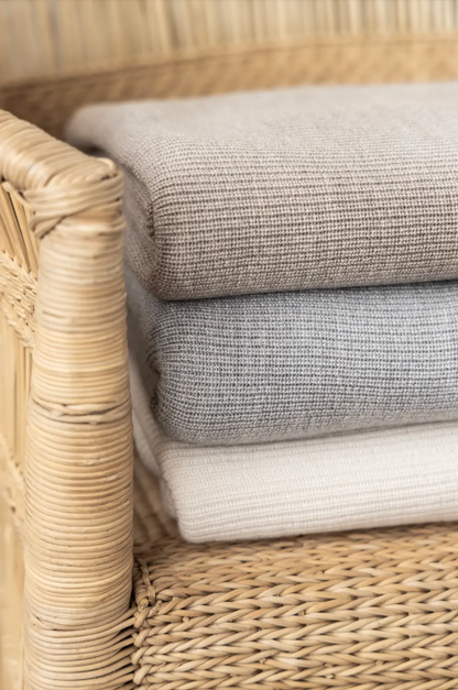 Couverture Laine de Mérinos Noisette La petite mésange