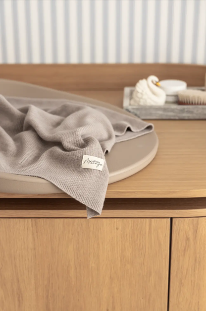 Couverture Laine de Mérinos Noisette La petite mésange