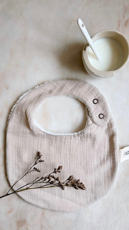 Bavoir Beige