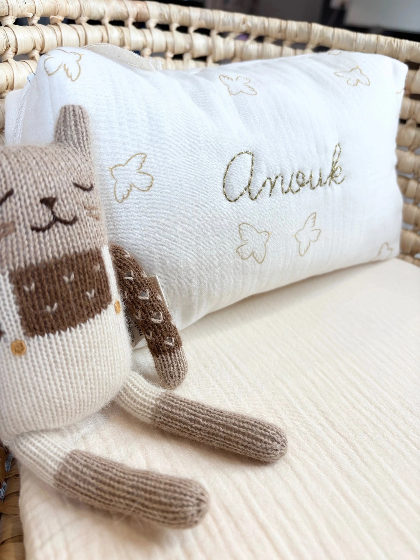 Trousse de toilette Colombe La petite mésange