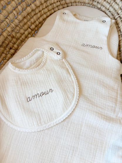 Ecru Bib 