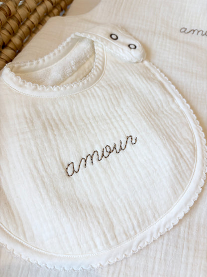 Ecru Bib 