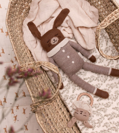 Wild Hand Sand Rabbit Teething Ring