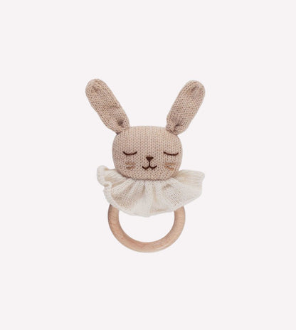 Wild Hand Sand Rabbit Teething Ring