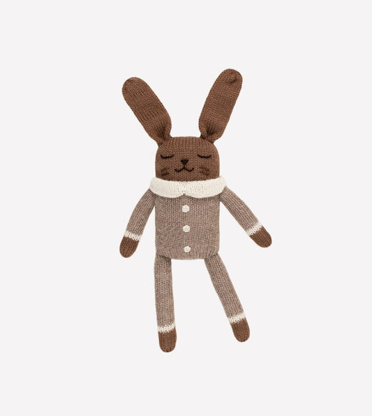 Main Sauvage Doudou Lapin combinaison avoine