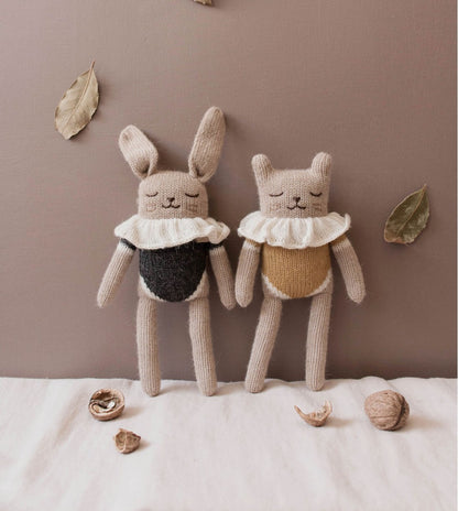 Wild Hand Doudou rabbit black jersey