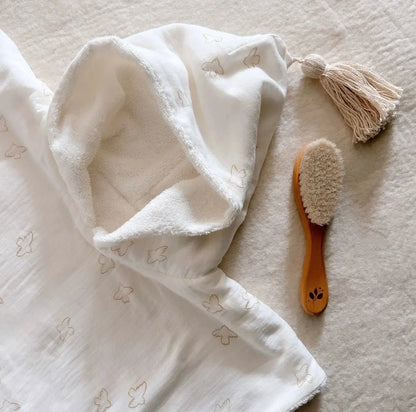 Poncho de bain Colombe La petite mésange