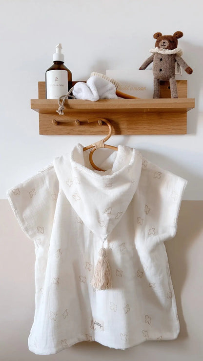Poncho de bain Colombe La petite mésange