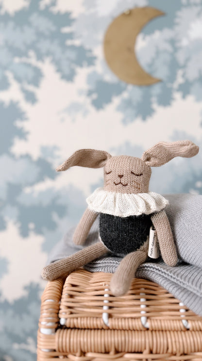 Wild Hand Doudou rabbit black jersey